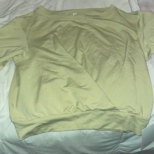 brand new lululemon pleated perfectly oversized sweatshirt with tags